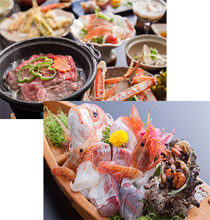 夏の磯会席コース